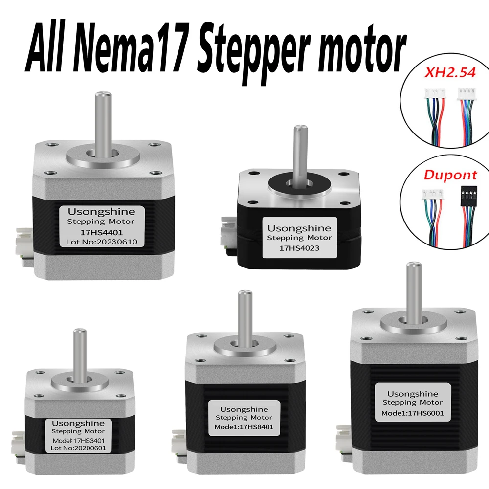 Direct Drive Extruder - Usongshine Alle Nema17 Schrittmotoren 17HS4401 42Motor