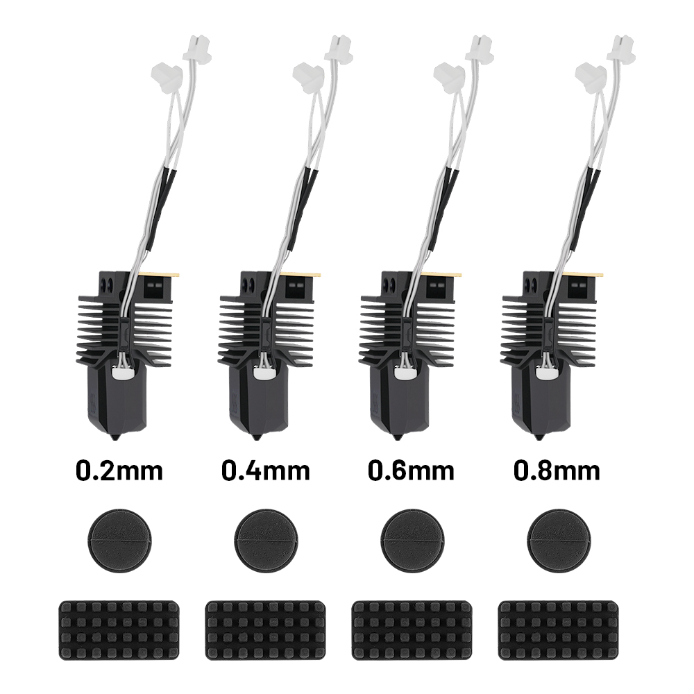High Flow Ceramic Hotend - Für Snapmaker U1 Keramik-Heizblock-Kit 24V 48W