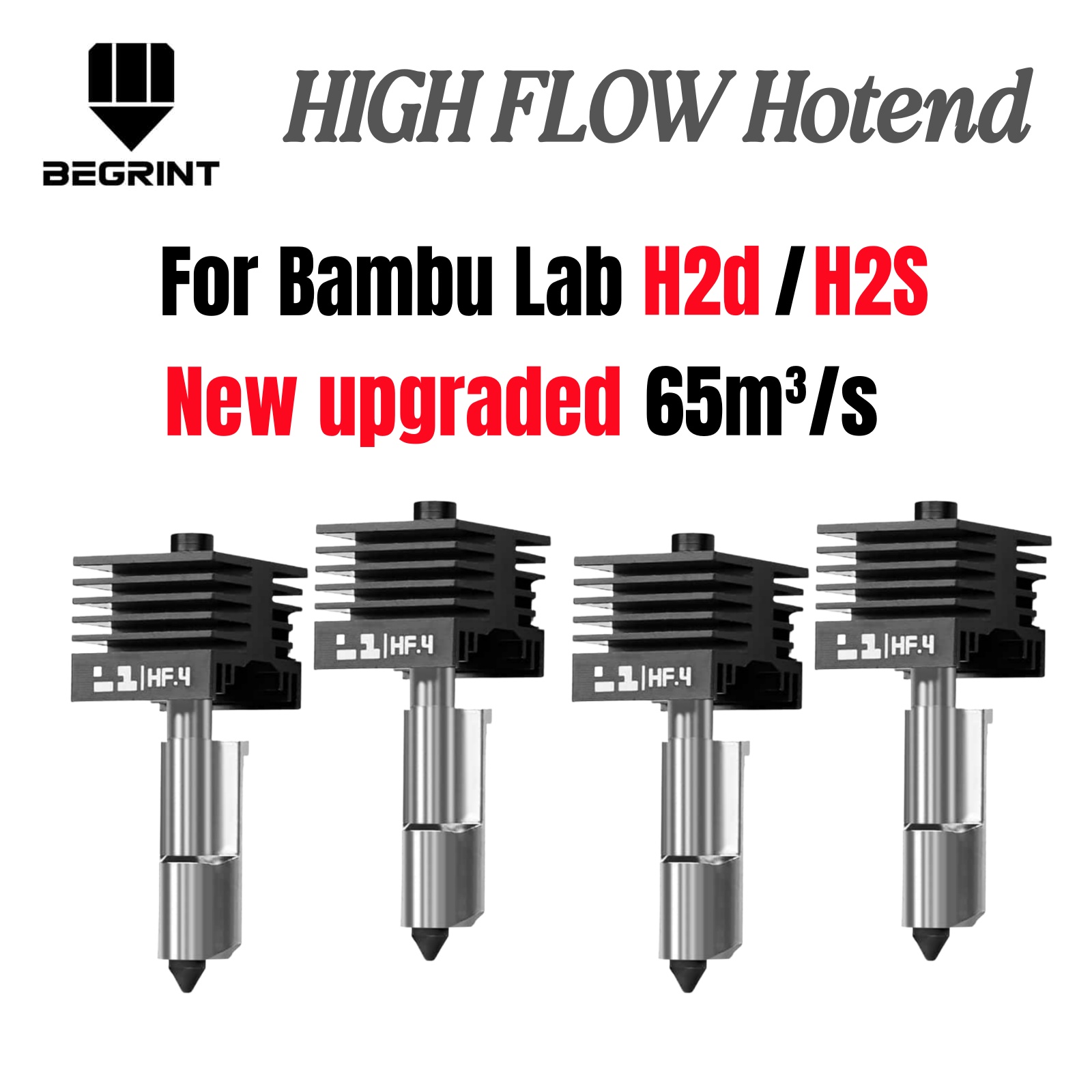 Hotend 0.4Mm - Für Bambu Lab H2S H2D High-Flow-Hotend