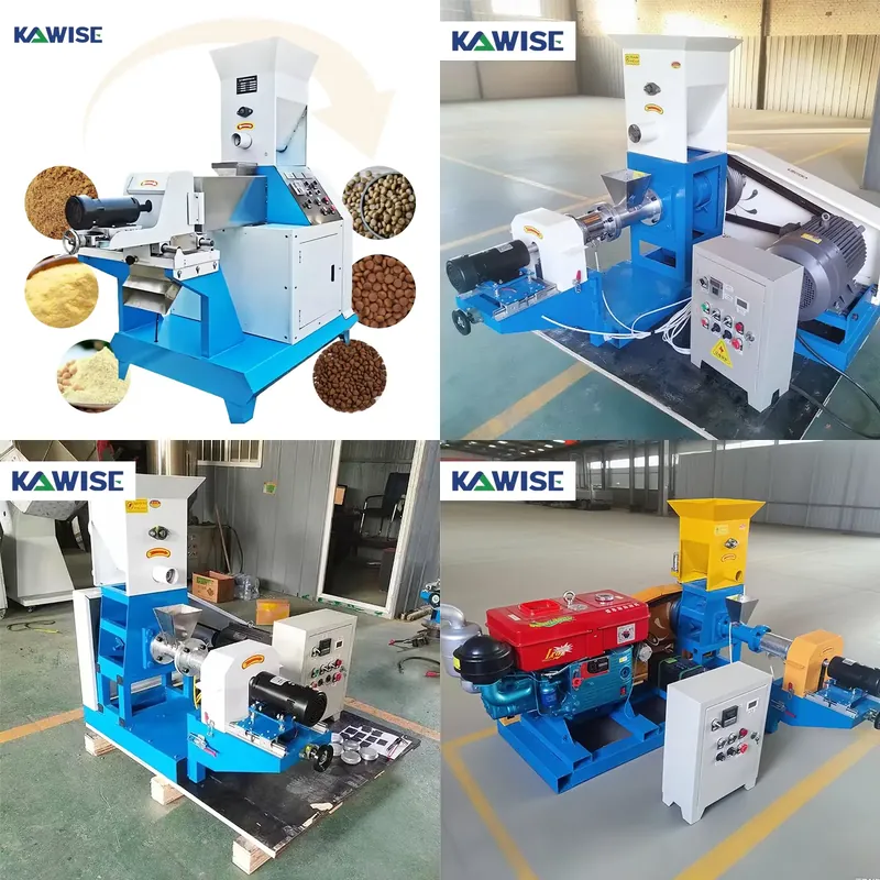 Extruder - Fischfutter-Extruder-Maschine für Schwimmende Futterpellets Elektrische Aquakultur-Farm