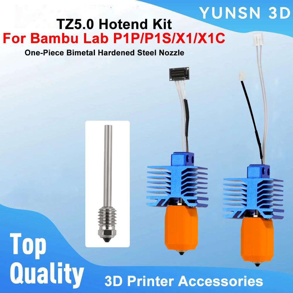 Hotend 0.4Mm - TZ5.0 Hotend-Kit für Bambu Lab P1P/P1S