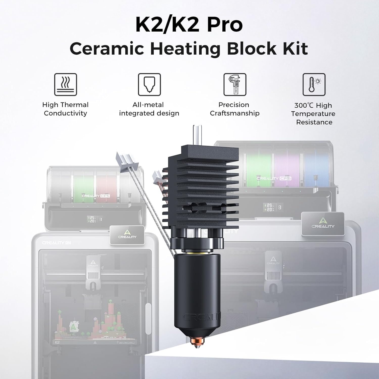 Offizielles Creality K2/K2 Pro – Hotend Assembly Bewertung und Preis