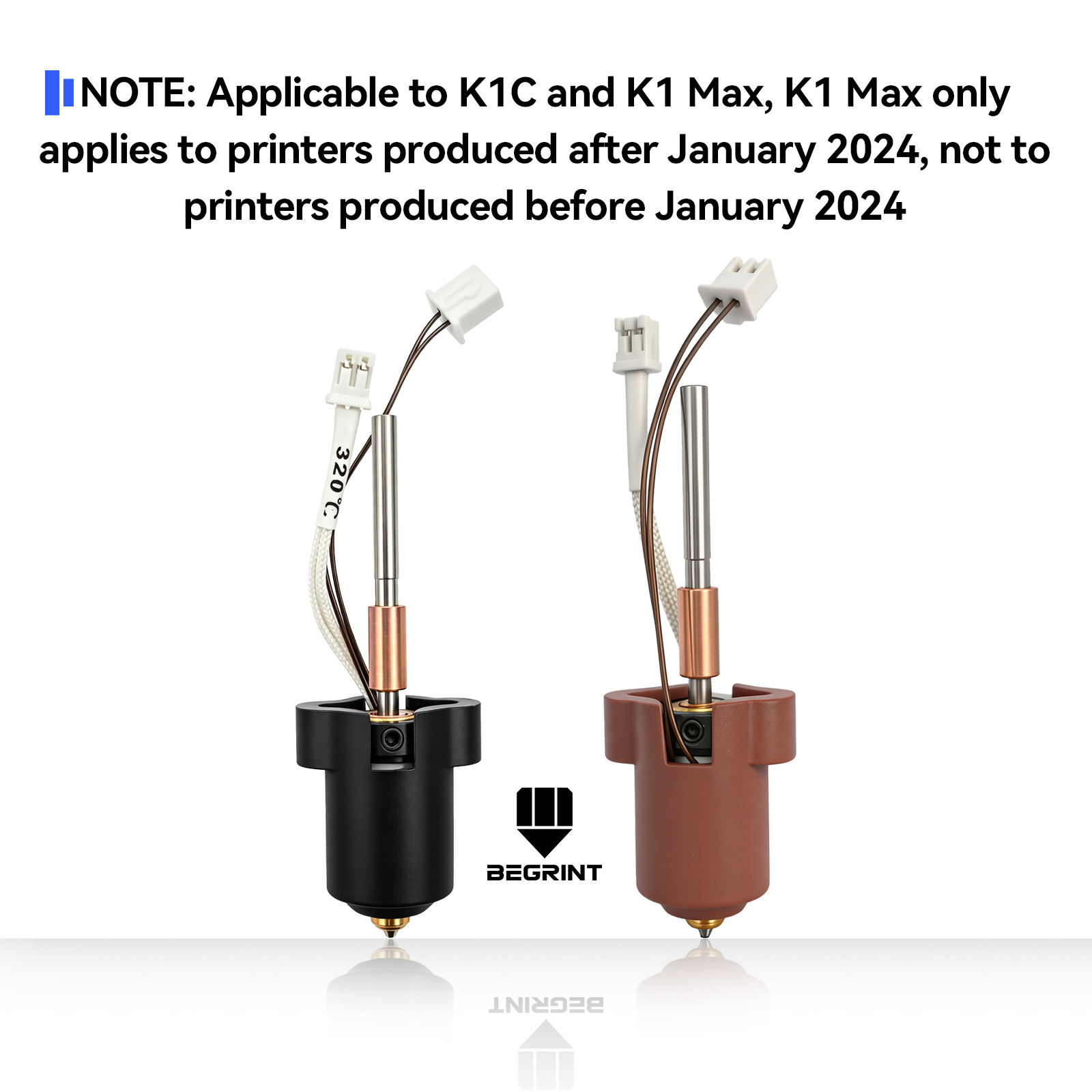 Für Creality K1C K1 MAX K1 SE  – Hotend Assembly Bewertung und Preis