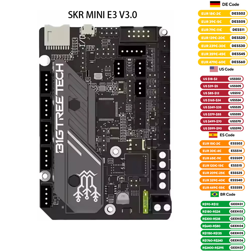 BIGTREETECH SKR MINI E3 V3.0 3 – Direct Drive Extruder Bewertung und Preis