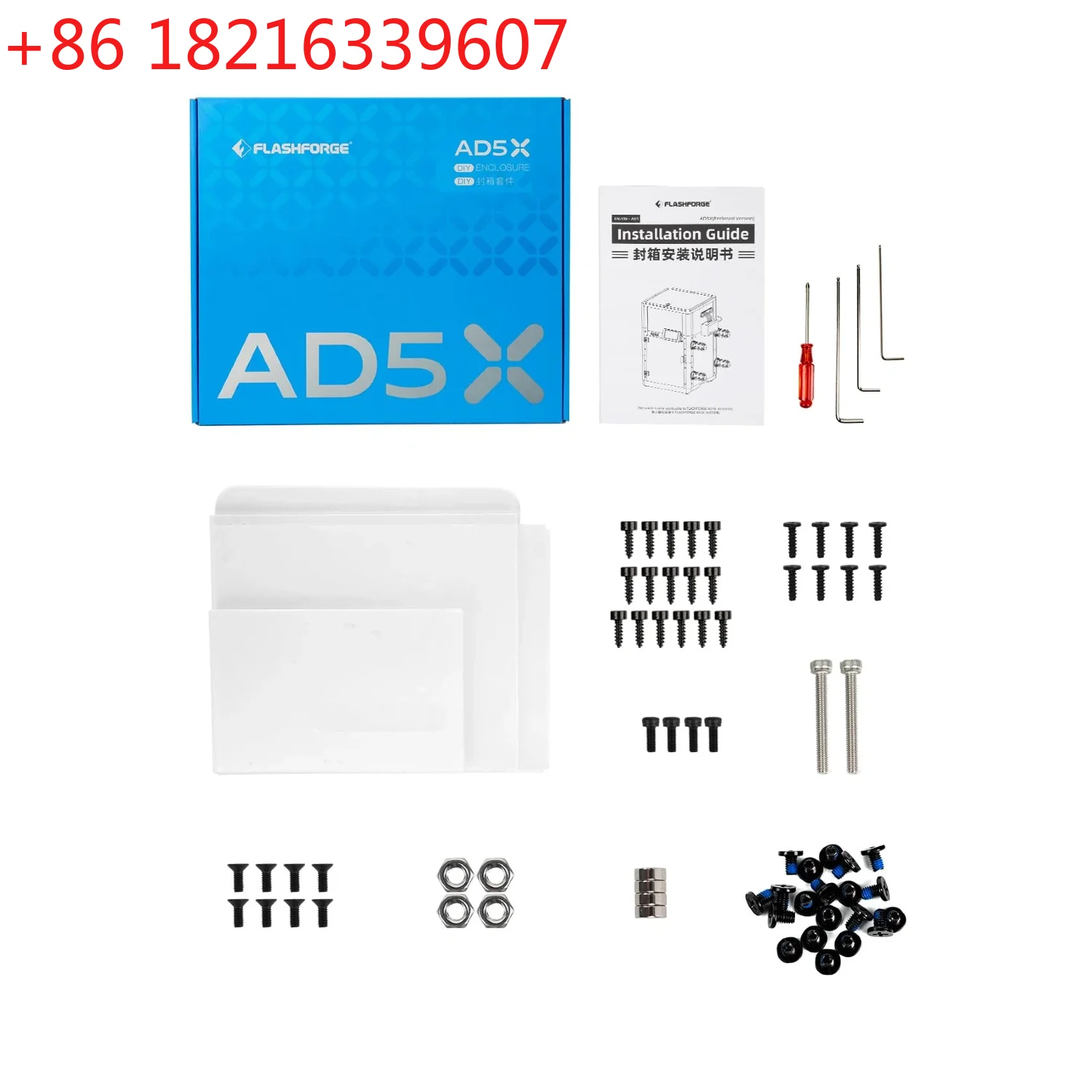 Gehäuse-Set für FLASHFORGE AD5 – Enclosure 3D Printer Bewertung und Preis