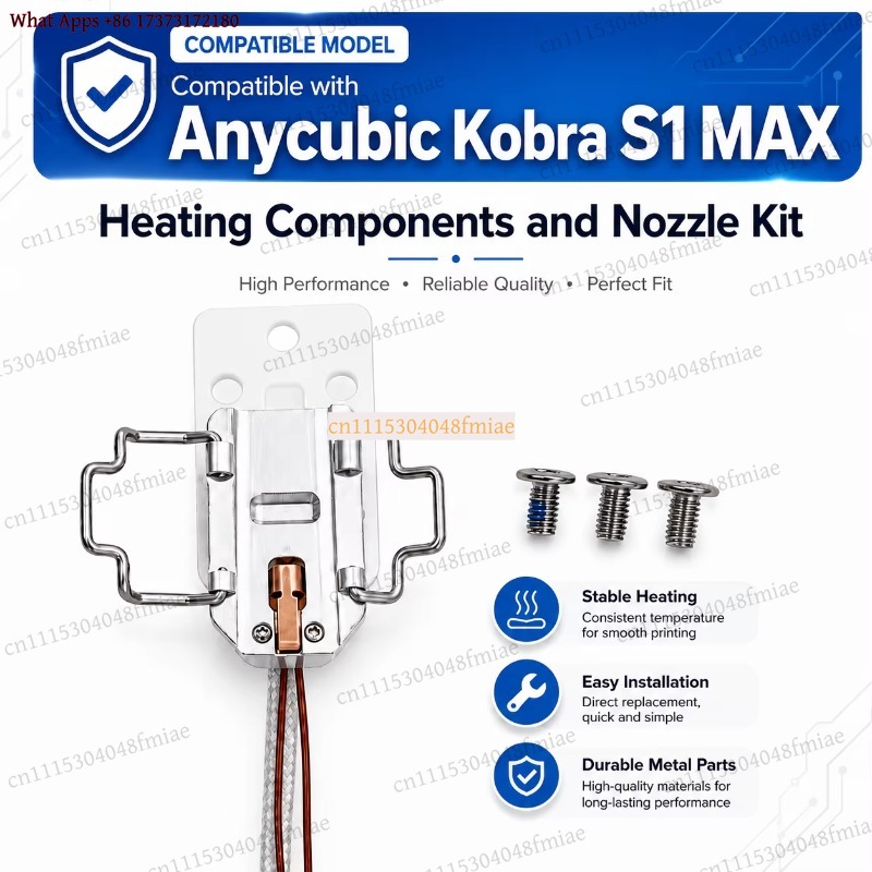 Anycubic Kobra S1 MAX Heizdüse – Hotend Assembly Bewertung und Preis