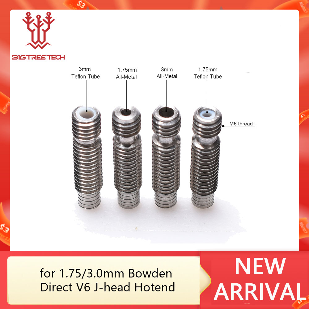 1/15PC V6 Throat Heat Break Ho – Bowden Tube Bewertung und Preis